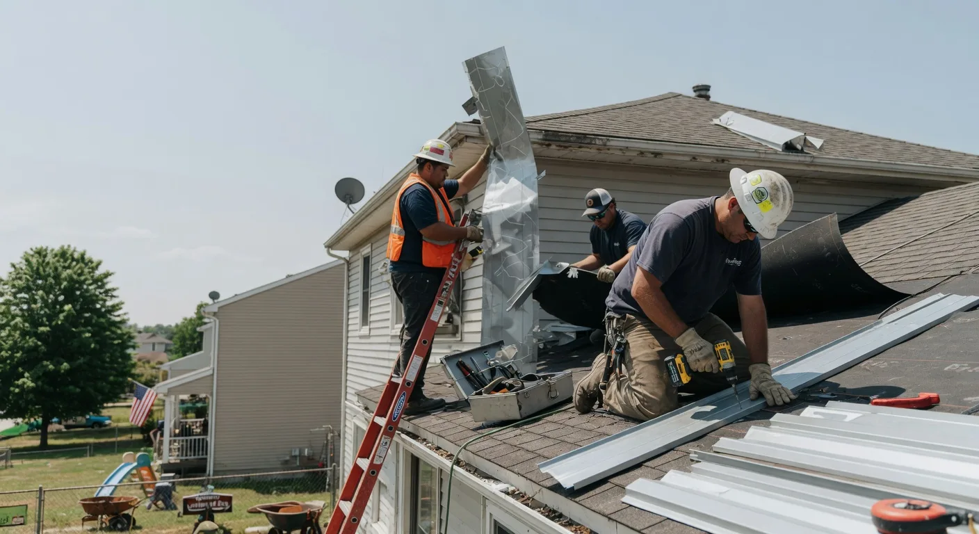 Metal Roofing Installation in Sondheimer, LA near me